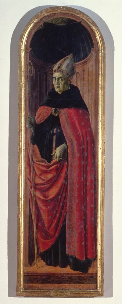 St. Augustinus door Francesco Botticini